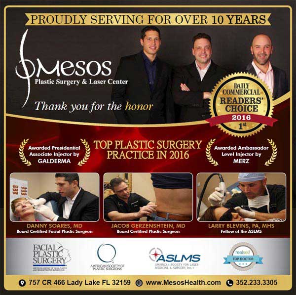 Award Winning Plastic Surgeons - Readers Choice Top Plastic Surgery Practice in 2016