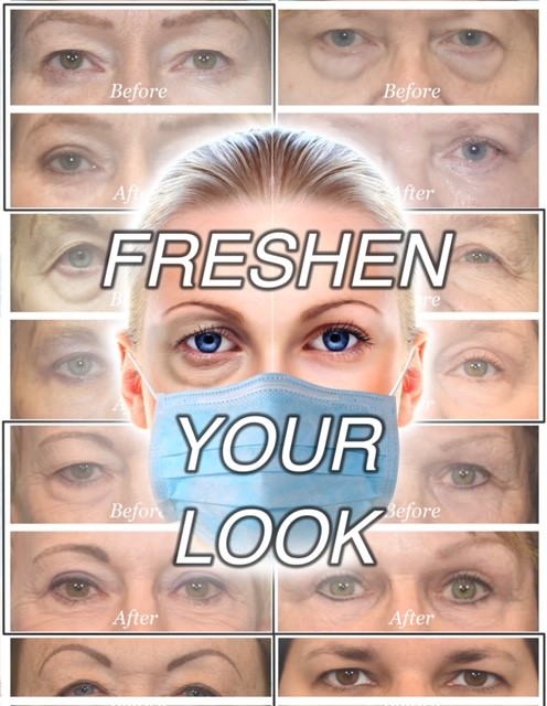 freashen your look advert